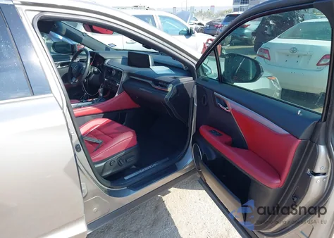 2018 Lexus Rx 450H F Sport из США, поврежденный, VIN 2T2BGMCA6JC026122